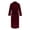 Red, variant on Viikei Robes for Men,Viikei Mens Robes,Warm Soft Plush Mens Robe with Hood,Plus Size Plus Thick Robe for Men with Side Pocket and Belt,Bathrobes for Men Gifts