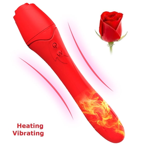 XOPLAY G-Spot Rose Vibrator for Women, Dildo Vibrators and Adult Sex Toys