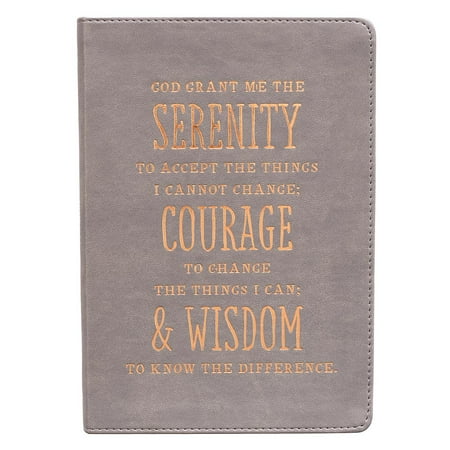 - Serenity Prayer Classic Lux-Leather Journal (Other)