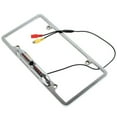 thumbnail image 3 of Car Rear View Backup Camera 8 IR Night Vision US License Plate Frame CMOS Chrome, 3 of 3