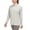 GRAY, variant on Women's Long Sleeve Quarter Zipper Running T-Shirts Quick Dry Lightweight Top for Sports Exercise Hibiscus Heather XS