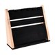 thumbnail image 5 of Soporte para joyas, estante de madera para joyas con base, 3 en 1, organizador de joyas, Negro, 5 of 8