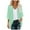 Mint Green, variant on UJNDER Women's Solid Elegant Puff Sleeve Chiffon Cardigan for Loose Cover Up Casual Blouse Tops and Fall Outfits Army Green XXXL