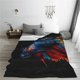 thumbnail image 5 of Balery Colorful Betta Fish Manta de Felpa Suave y Acogedora – Cobija de Franela Aterciopelada para Cama, Lavable y Cálida para Sofá, Mascotas, Transpirable-60"x50", 5 of 7