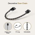 thumbnail image 4 of EcoNesxp Mega Crossbar Door Chain Black Matt, 4 of 5