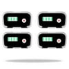 Skin Decal Wrap Compatible With DJI Phantom 3 Battery Batteries (4 pack)German Flag