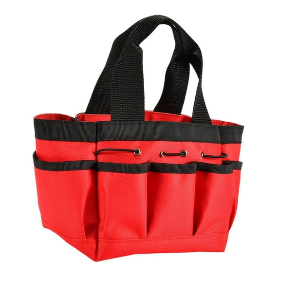 Bolsa de almacenamiento de herramientas de jardín BLESIY roja