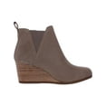 thumbnail image 2 of Toms Womens Kelsey Leather Suede Wedge Boots, 2 of 3