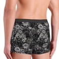 thumbnail image 3 of Goofa Rose Flowers Printed Men's Boxer Briefs Underwear, Moisture-Wicking Underwear, Trunk,Soft and Breathable Cotton Underwear-Large, 3 of 9