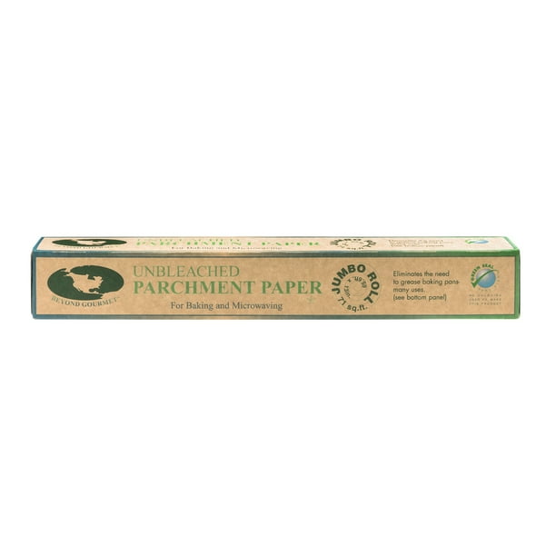 Beyond Gourmet Unbleached Parchment Paper, 71Square Foot Roll