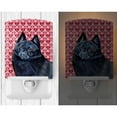 thumbnail image 2 of Caroline's Treasures LH9159CNL Schipperke Hearts Love and Valentine's Day Portrait Ceramic Night Light, 6x4x3",, 2 of 2