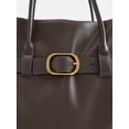 thumbnail image 4 of Scoop Women's Faux Leather Buckle Tote, Burnt Rosemary, 4 of 7