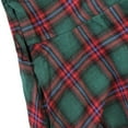 thumbnail image 5 of FANCYINN Women Long Sleeve Plaid Pattern Tunic Tops Shirt Casual Autum Dress Brushed Red & Green & Blue M, 5 of 6