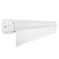 thumbnail image 2 of AWNTECH 20x10 Key West Manual Patio Retractable Awning Outdoor Canopy Sun Shade with Heavy-Duty Cassette, Off White, 2 of 3