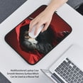 thumbnail image 6 of Pofeuu Mysterious Hooded Wolf Print Laptop Carrying Case,13-15-Inch Laptop and Tablet, Sleek Design, Durable and Water-Repellent Fabric, Business Casual or School-13 inch, 6 of 8