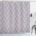 thumbnail image 1 of Ambesonne Mosaic Shower Curtain, Abstract Blooming Leaves, 69"Wx84"L, Multicolor, 1 of 3