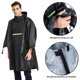 thumbnail image 3 of Advancent Poncho de lluvia Accesorios de escalada a prueba de agua Ropa de lluvia exterior resistente al desgaste Impermeables útiles para ciclismo Paraguas de lluvia Negro Advancent HA060485-02, 3 of 6