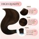 thumbnail image 3 of Extensiones de cabello humano con cinta adhesiva AGMITY Balayage 50 g 20 cm, 3 of 6
