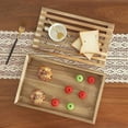 thumbnail image 3 of Bread Cutting Board with Crumb Catcher Tray Wooden Holder Bread Tray for Serving Bread Slicers for Homemade Bread Cutting Boards for Kitchen with Holder$$Home Decor, Kitchen, & Other, 3 of 7