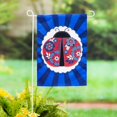 thumbnail image 2 of Patriotic Ladybug Garden Applique Flag, 2 of 2