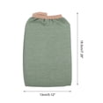thumbnail image 4 of Unique Bargains Gloves Bath Towel for bathroom 5.12"x7.28" 1 Pc Green, 4 of 7