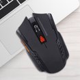 thumbnail image 3 of Ratón óptico inalámbrico para juegos SUSUchens 2.4G, 6 teclas, 1600 DPI, suspensión automática, para PC y portátil, 3 of 8