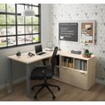 thumbnail image 3 of Bestar i3 Plus Bureau en L avec un tiroir classeur, 3 of 3