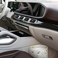 thumbnail image 7 of Easygdp Colorful Mushrooms and Plants Car Trash Can Garbage Car Accessories Trash Can Car Waste Bin for for Driver and Passenger Any Vehicle, 7 of 7
