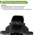thumbnail image 4 of Sensor de Presión Absoluta del Colector MAP Único para MERCEDES-BENZ C-CLASS S203 2004-2007 No.A0061531628 1 Pc, 4 of 6