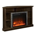 thumbnail image 3 of Overland Electric Corner Fireplace for TVs up to 50", Espresso, 3 of 9