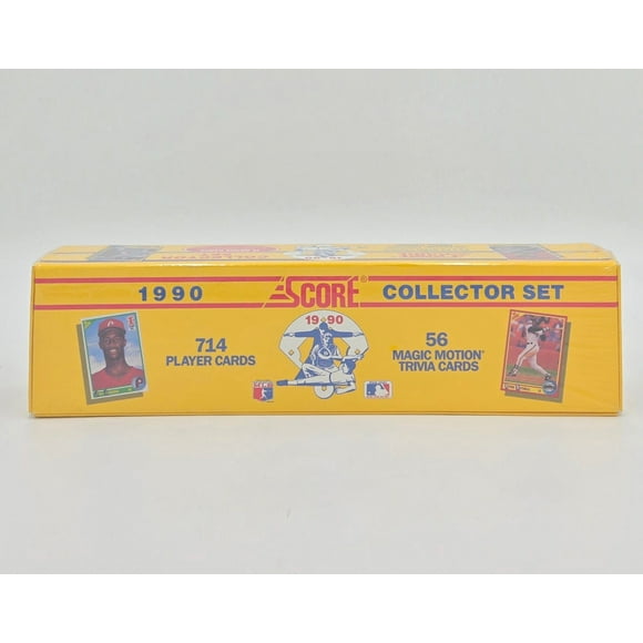 1990 Score MLB Baseball Card Complete Collector Set (714 Cards) Sealed Frank Thomas Rookie