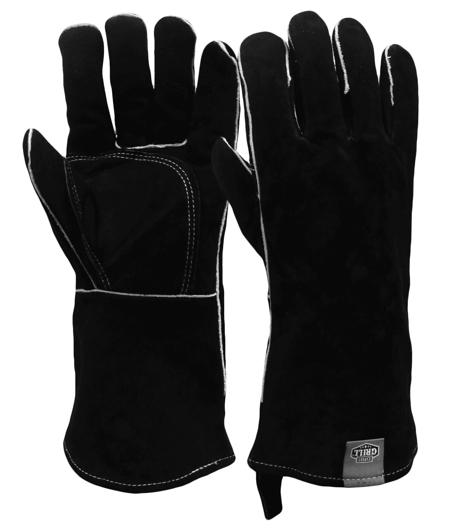 14" Cow Split Leather Welding Gloves Anti-Abrasion & Heat Work Gloves 5 Colors 