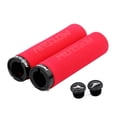thumbnail image 1 of Cubiertas de manillar Agarre Antideslizante Esponja Mango Barras Montar Pieza de repuesto extraíble Bicicleta ligera Empuñaduras blandas Anillo rojo negro 2 piezas kenally OD010835-02, 1 of 7