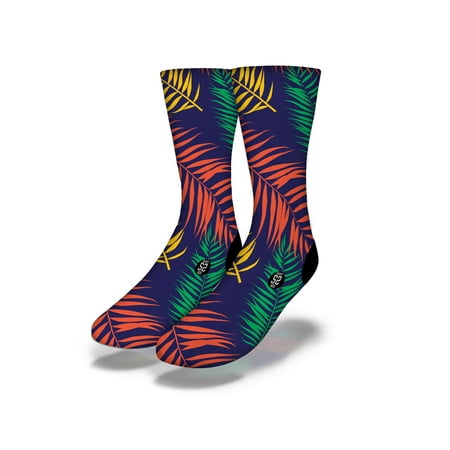 

CARRIBEAN PALMS Fun Beach Life Socks