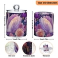 thumbnail image 3 of Swan in Love Beautiful Flowers Valentine Translucent Plastic Cans Storage Canisters with Lid Set of 4, 3 of 7