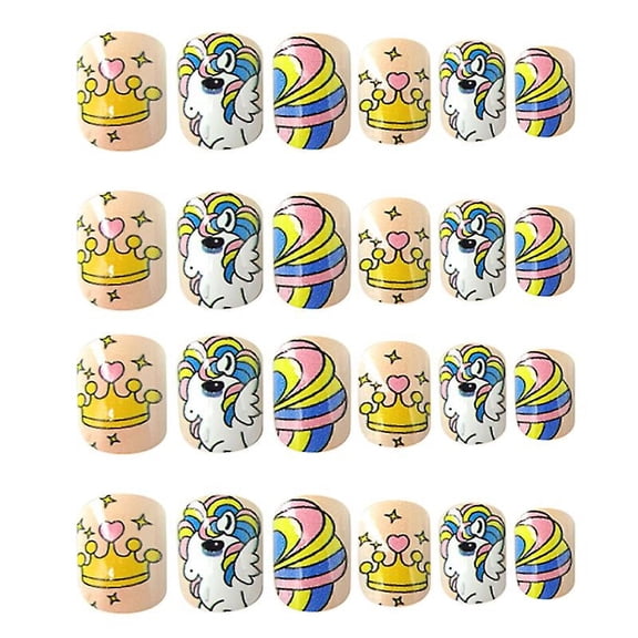 24pcs Cartoon Nail Art Sticker