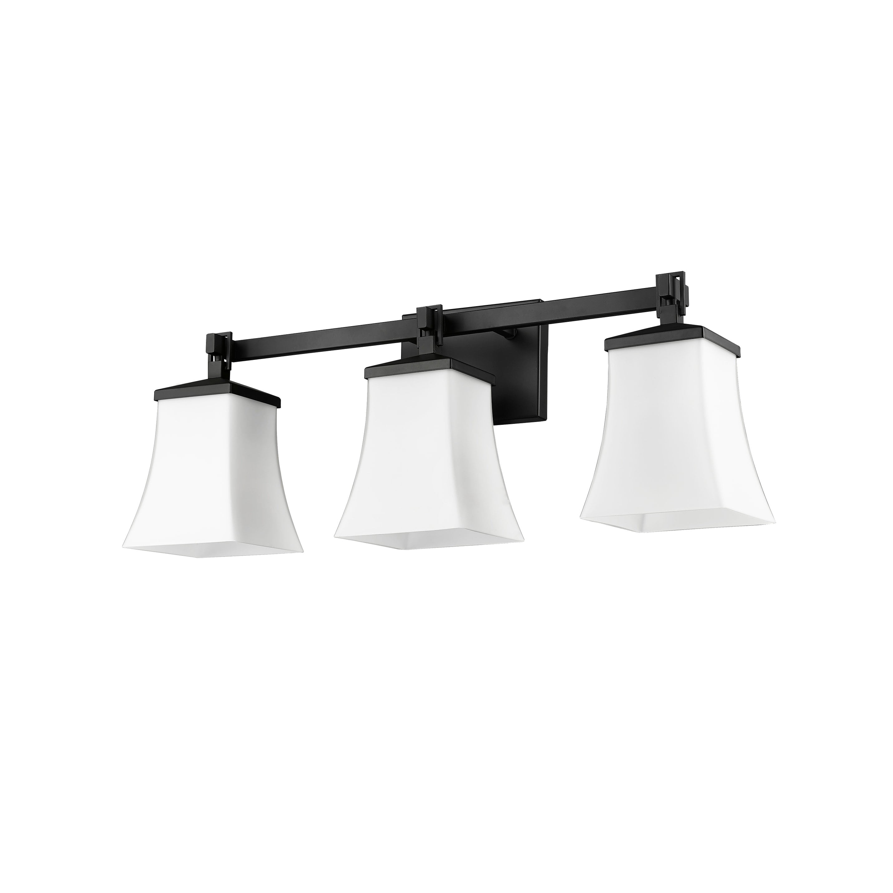 Open Box Millennium Lighting Sonorra 2/3/4 Light Vanity Fixture in Matte Black 3 Light - Matte Black