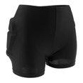 thumbnail image 2 of jinwen Non-Slip Padded Shorts Breathable Hip Butt EVA Protective Short Pants Black XL, 2 of 9