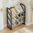 RKZDSR Layered Shoe Rack for Easy Installation Perfect for Doorways