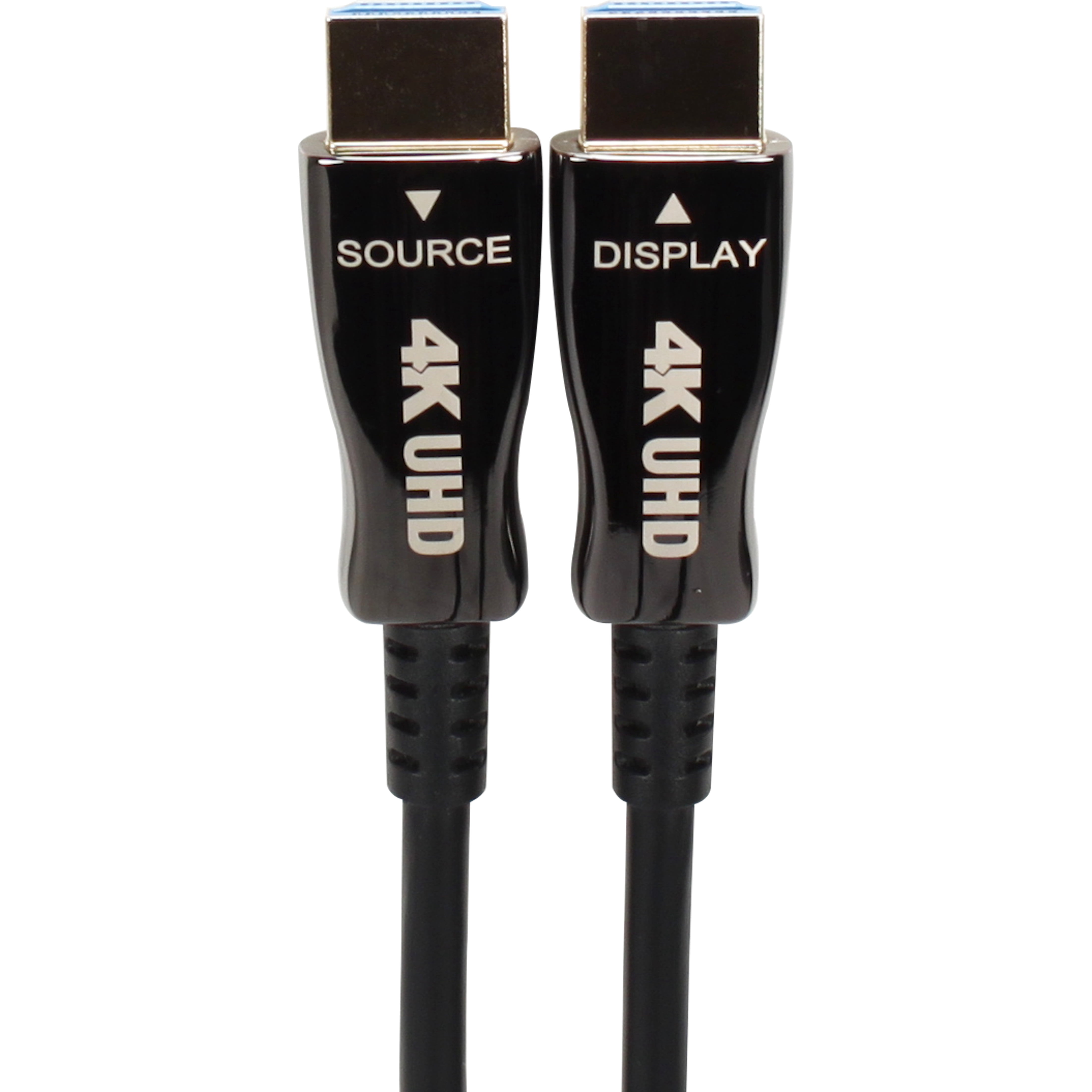 QVS 20-Meter Active HDMI UltraHD 4K/60Hz 18Gbps with Ethernet High Speed Cable, Black