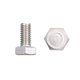 thumbnail image 1 of Tornillo hexagonal exterior de acero inoxidable DIN933 304 M-4 * 8 Irfora Tornillo, 1 of 7