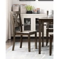 thumbnail image 2 of 5PC Dining Set with Divided X-Back Chairs / Enhances Dining Experience, 2 of 6