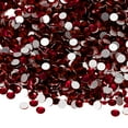 thumbnail image 1 of Uxcell 1600Pcs SS16 Redondo Cristal de Fondo Plano 3.8-4.0-mm Piedras de Estrás de Vidrio Rojo Oscuro, 1 of 7