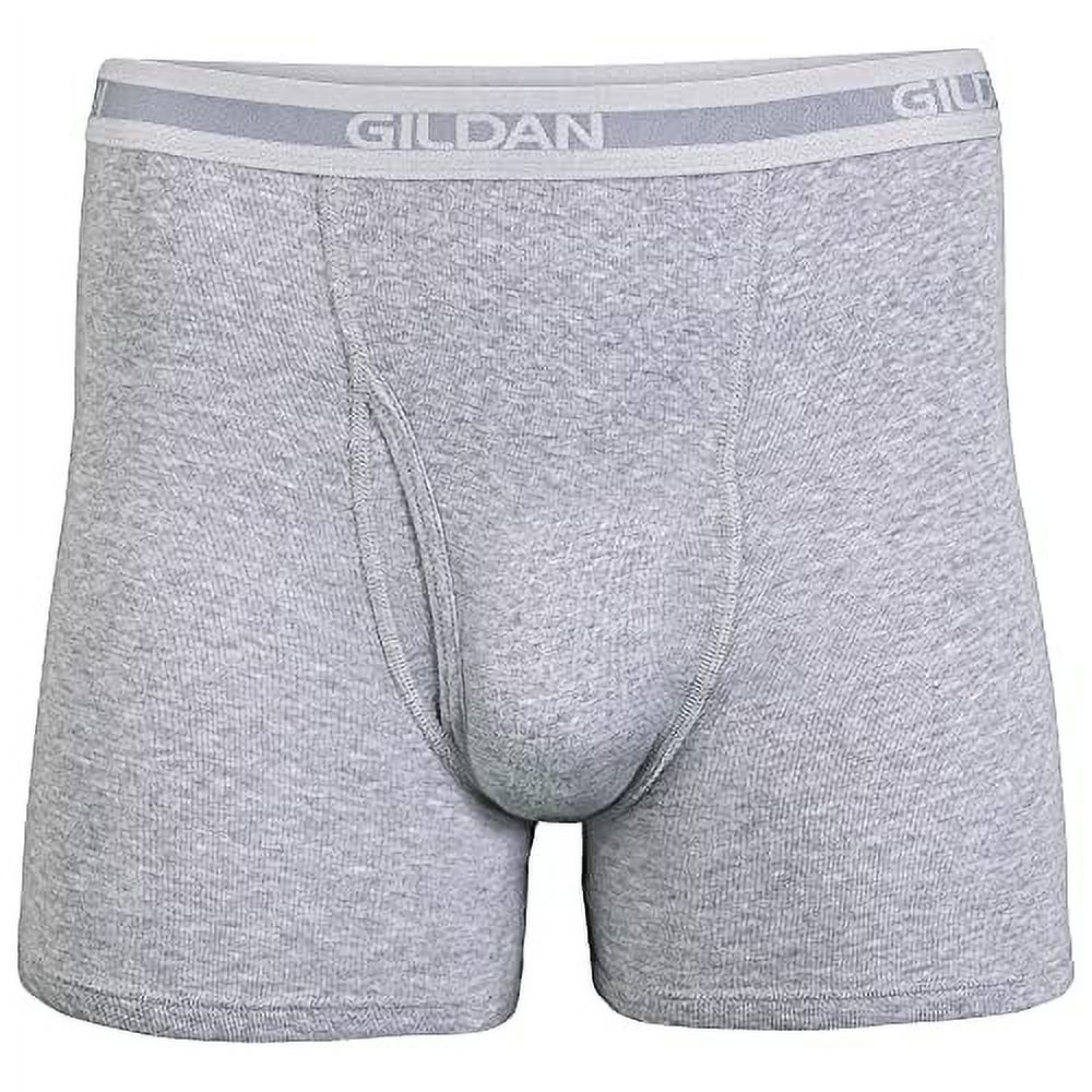 Gildan Men's Short Leg Boxer Briefs, 5-Pack photo 3