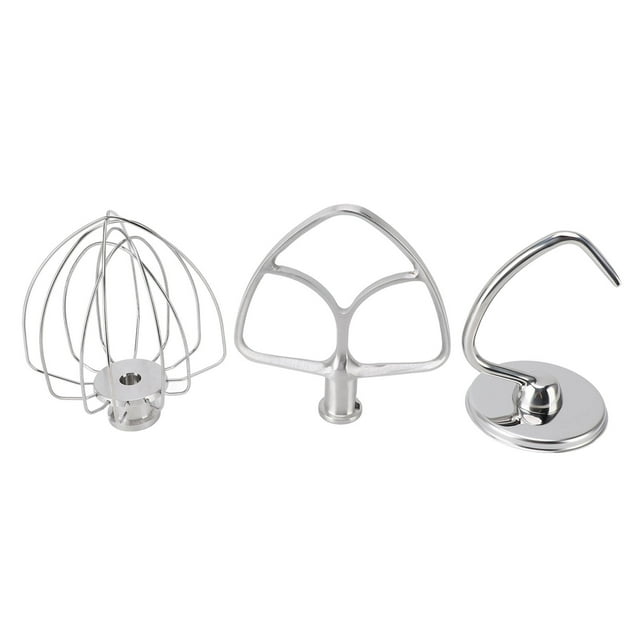 Accessoires de Mixeur sur Socle Inclinable, Crochet à Pâte Multifonction en Acier Inoxydable 3 Pcs pour Mélange