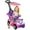 Pink#29, variant on Kids Bikes Qaba Push Car for Kids 1-3 Years, 3 in 1 Ride on Sliding Car, Foot to Floor Baby Push Car with Removable Handle, Music, Horn, Canopy, Safety Guardrail for Boys and Girls, Pink,Kids Riding