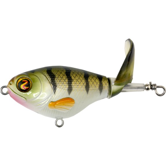 River2Sea Whopper Plopper 110 4 3/8" Topwater Fishing Lure, Perch, 1 oz., WPL110/09