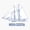 1pcs, variant on Nova Scotia Schooner Nautical Sticker