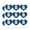 Clear, variant on Riverdale Varsity Letter Heart Shaped Planner Calendar Scrapbook Craft Stickers