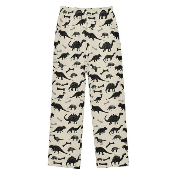 joogoo Retro Dinosaurs Pajama Pants Pj Bottoms Sleepwear Lounge L
